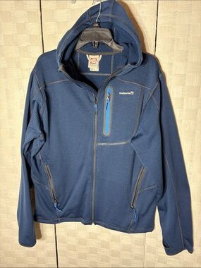 Avalanche Men’s Navy Hooded Performance Softshell Jacket